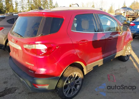 2018 Ford Ecosport Titanium from USA, damaged, VIN MAJ6P1WLXJC210706